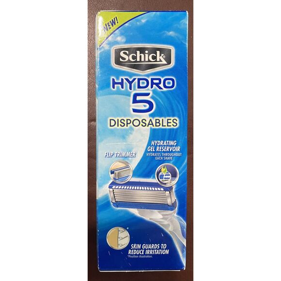 Schick Hydro 5 Disposables Razor - Brand New In The Box - Picture 1 of 5